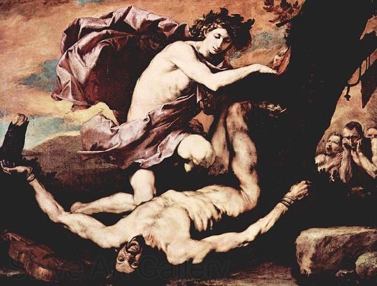 Jose de Ribera L Apollo e Marsia di Jusepe de Ribera e un quadroche si trova a Napoli nel Museo di Capodimonte (inv. Q 511), nella Galleria Napoletana. Fa parte dell Norge oil painting art